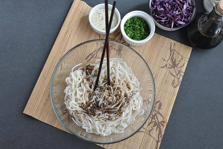 Step 5 - Cold Sichuan Noodles