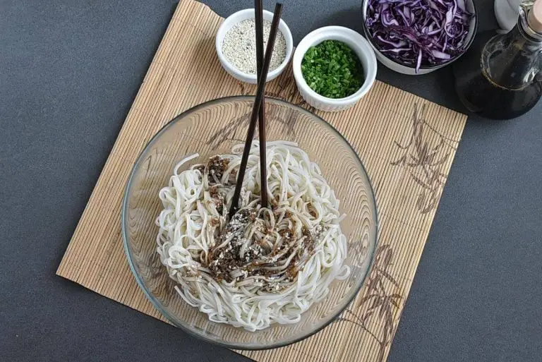 Step 5 - Cold Sichuan Noodles