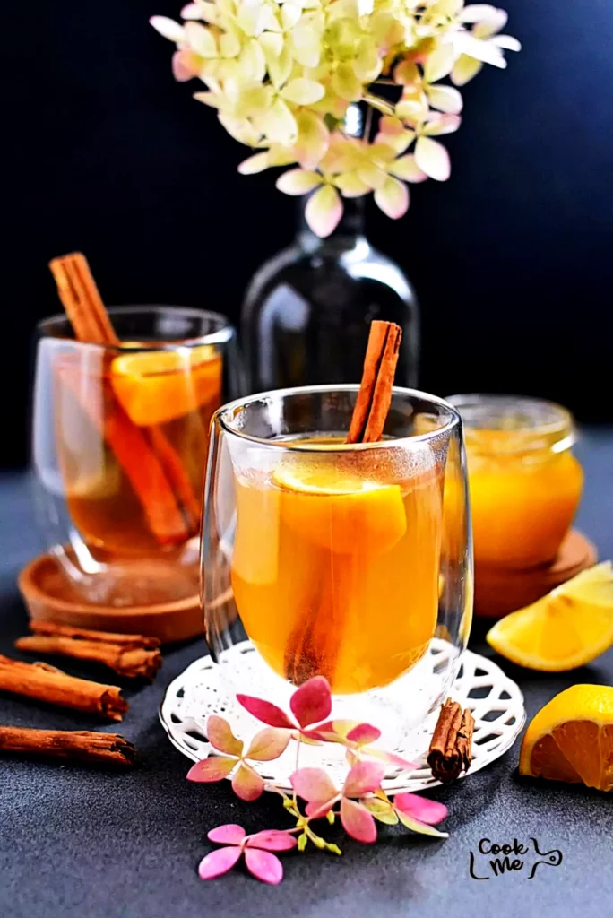 Warming whiskey cocktail