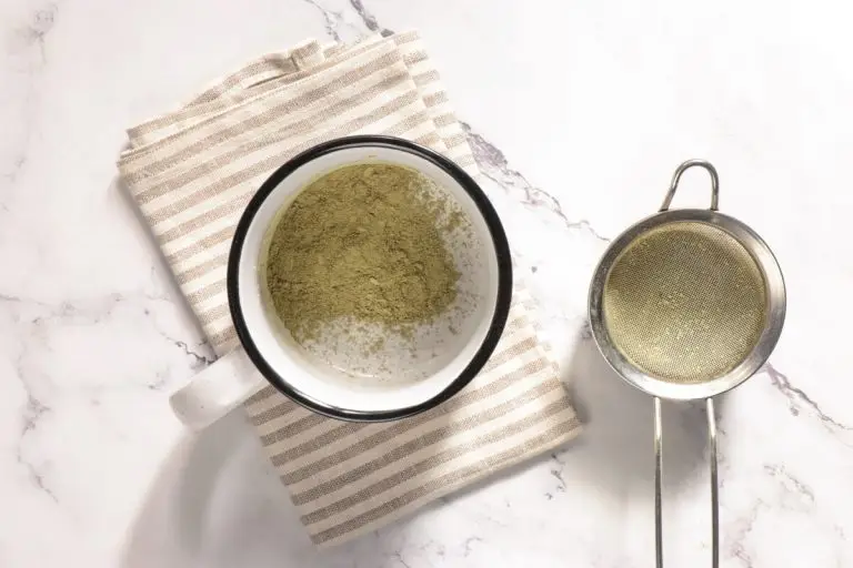 Step 1 - Iced Raspberry Matcha Latte