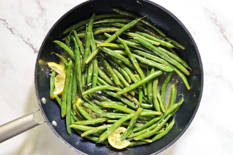 Step 4 - Lemon Butter Green Beans