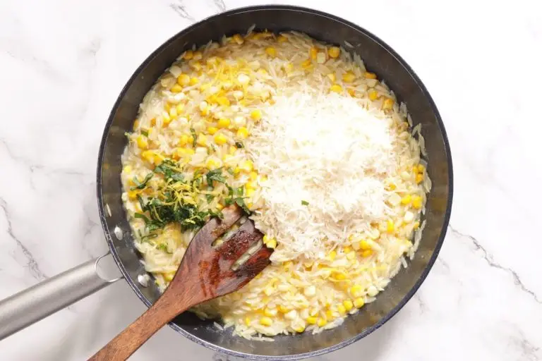 Step 4 - One Pot Creamy Corn Orzo