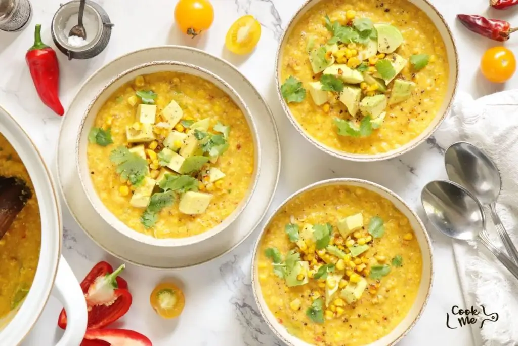 Roasted Corn Gazpacho