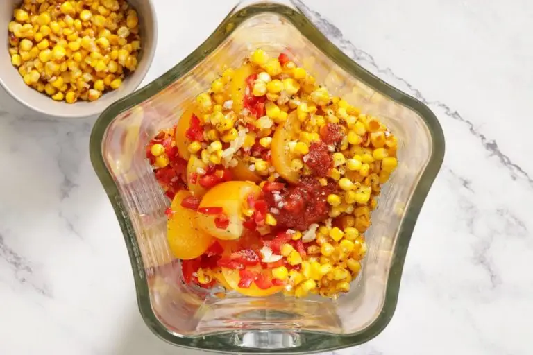 Step 3 - Roasted Corn Gazpacho