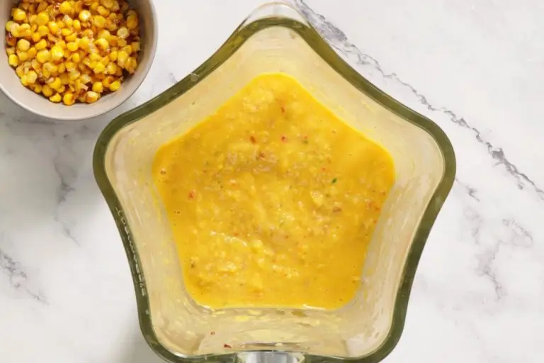 Step 4 - Roasted Corn Gazpacho
