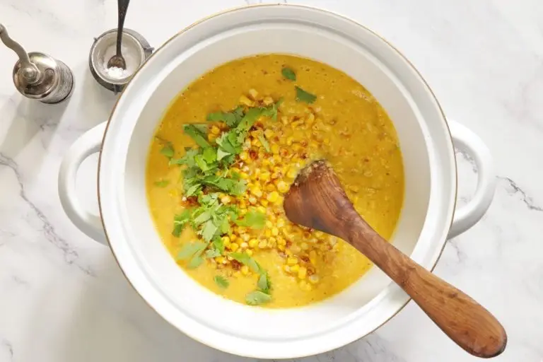 Step 5 - Roasted Corn Gazpacho