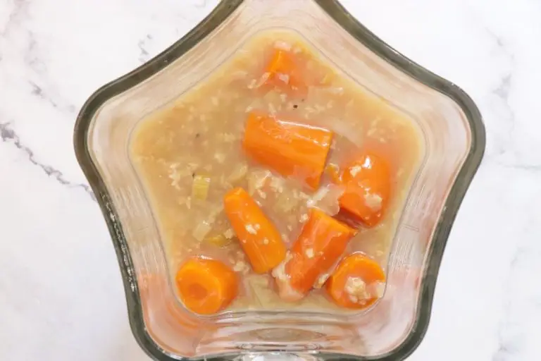 Step 6 - Slow Cooker Carrot Leek Bisque