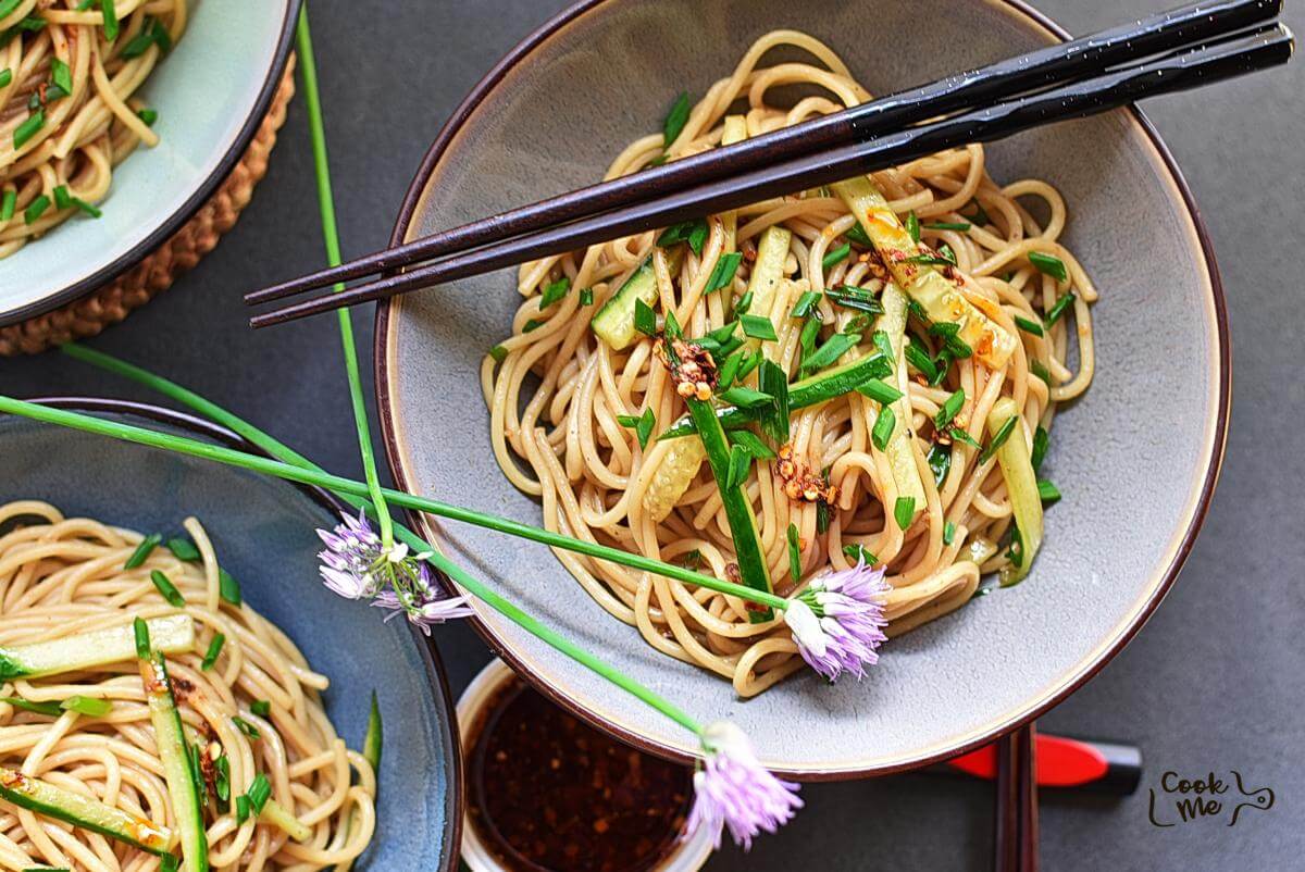 Sour Spicy Cold Noodles