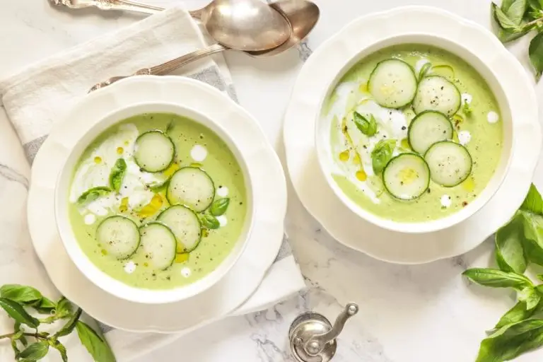 Step 4 - Vegan Basil Cucumber Gazpacho