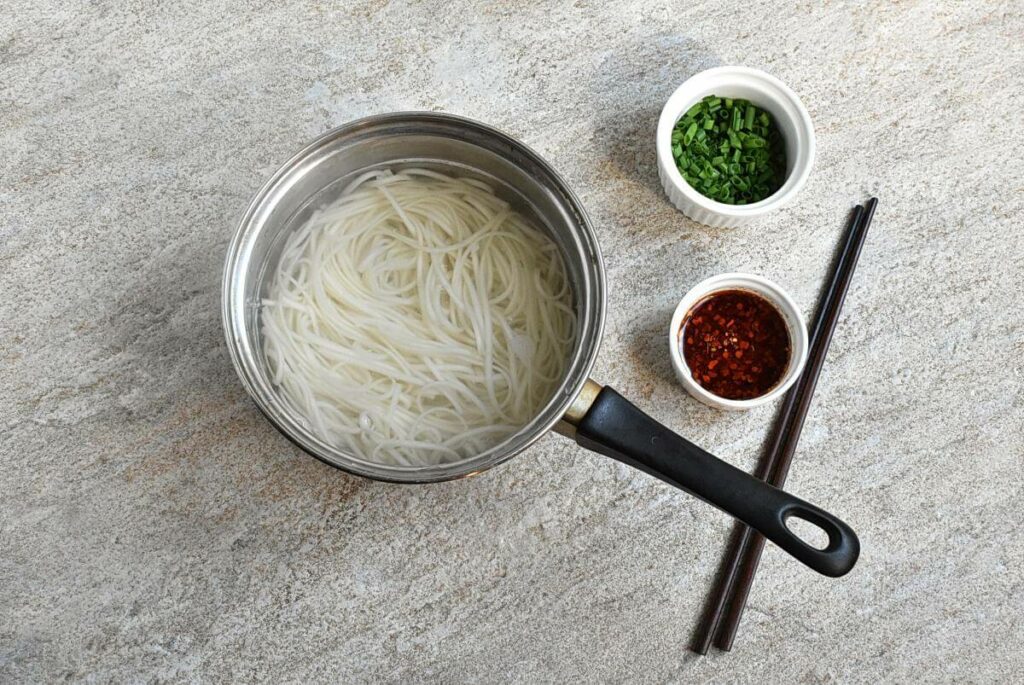 10-Minute Sesame Noodles recipe - step 1