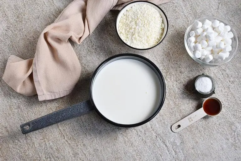 Step 1 - White Hot Chocolate