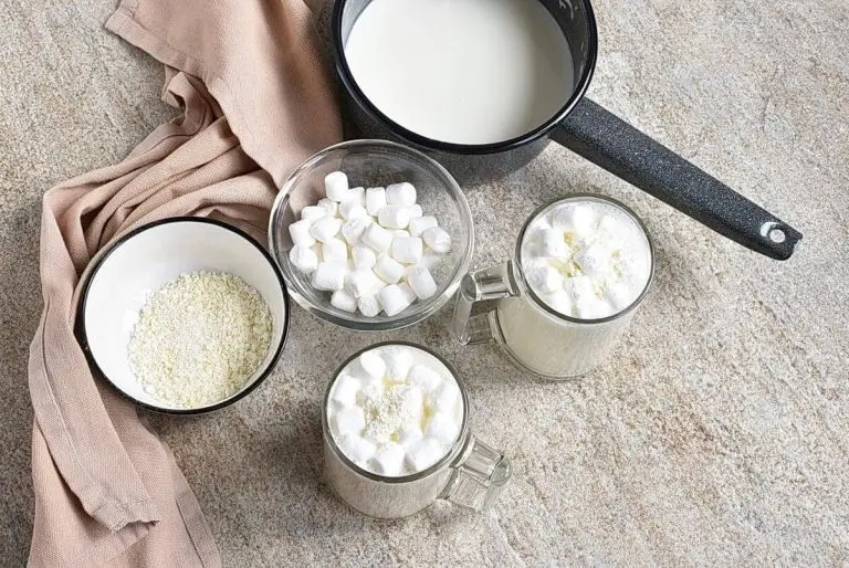 Step 4 - White Hot Chocolate