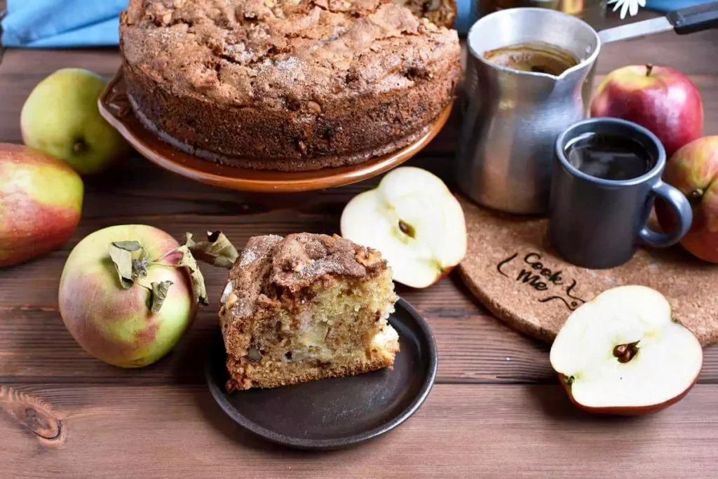 How to serve Apple Sour Cream Coffee Cake