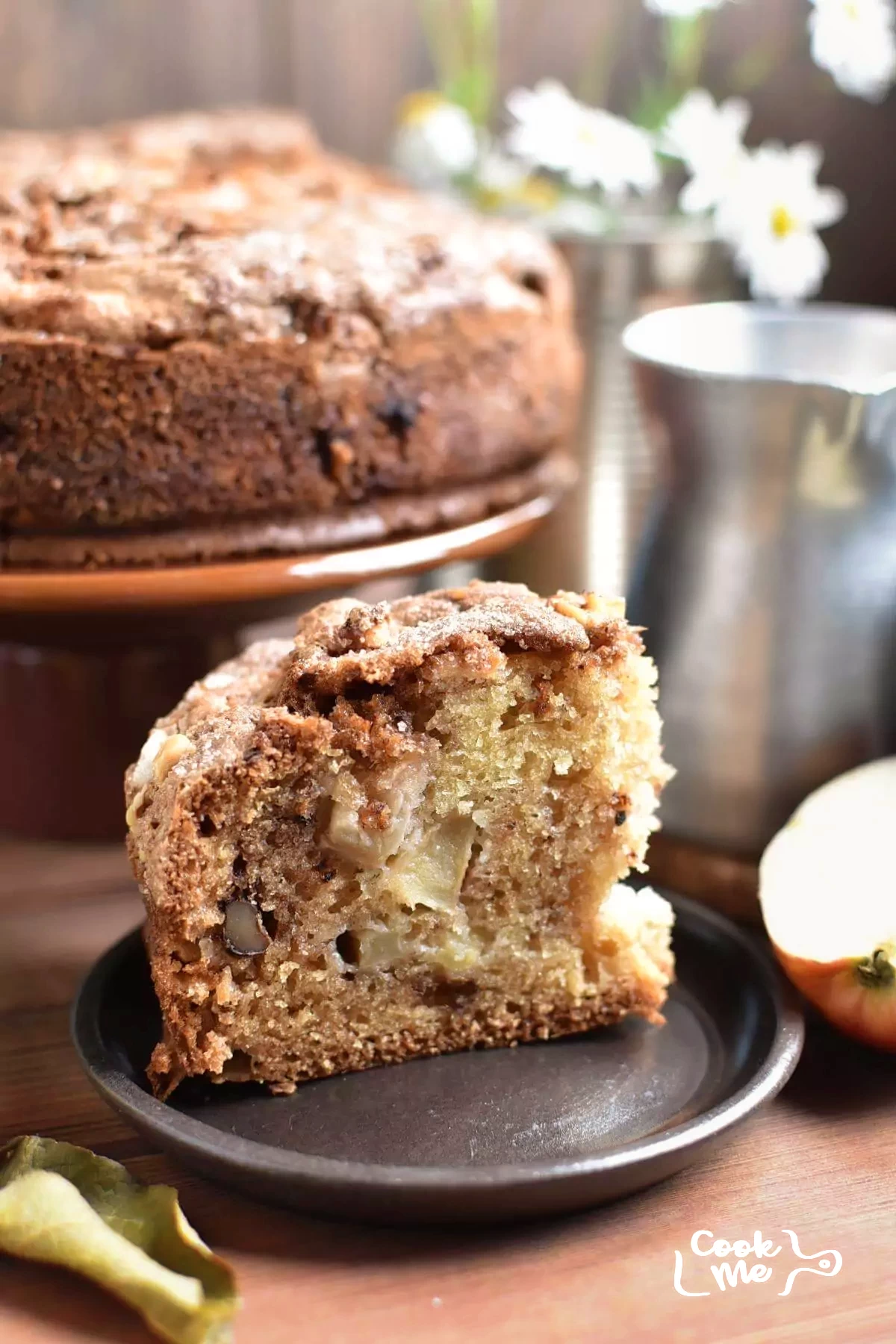 Apple Sour Cream Coffee Cake Recipe - Easy Step-by-Step Guide | COOK.ME