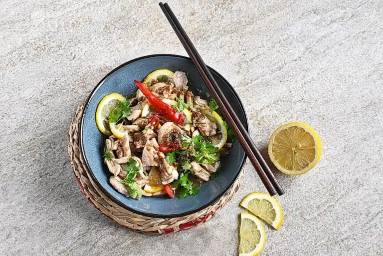 Step 9 - Asian Lemon Chicken Salad
