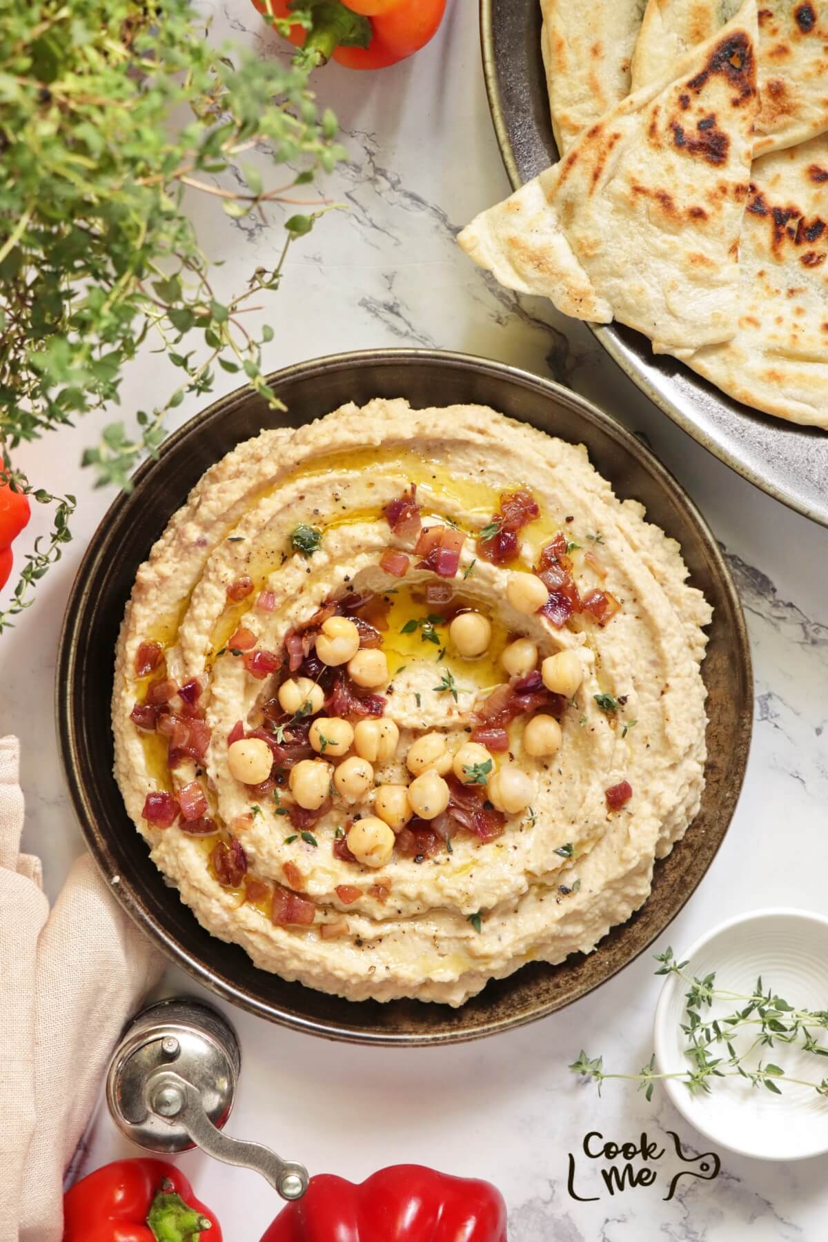 Caramelized Onion Hummus Recipe Cook.me Recipes