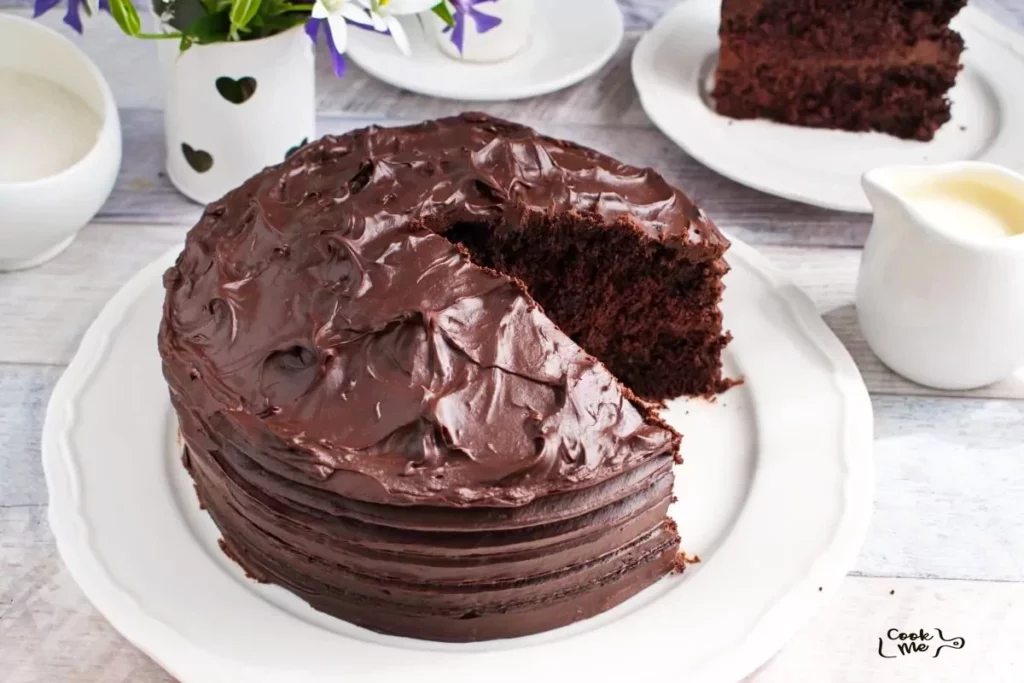 How to serve Classic Devil’s Food Cake