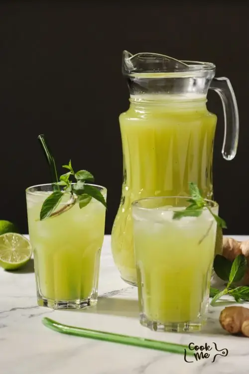 Cucumber Ginger Mint Agua Fresca
