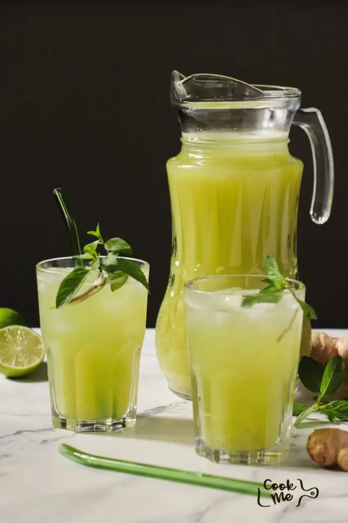 Cucumber Ginger Mint Agua Fresca