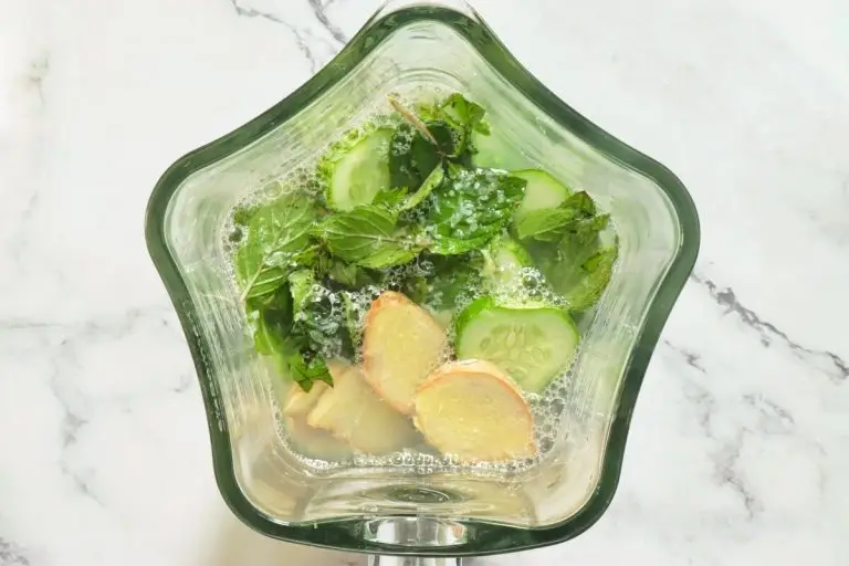 Step 2 - Cucumber Ginger Mint Agua Fresca