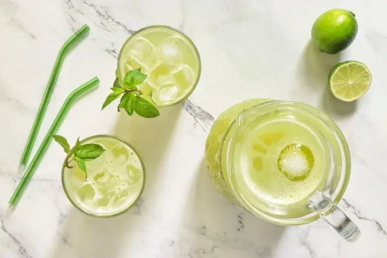 Step 5 - Cucumber Ginger Mint Agua Fresca