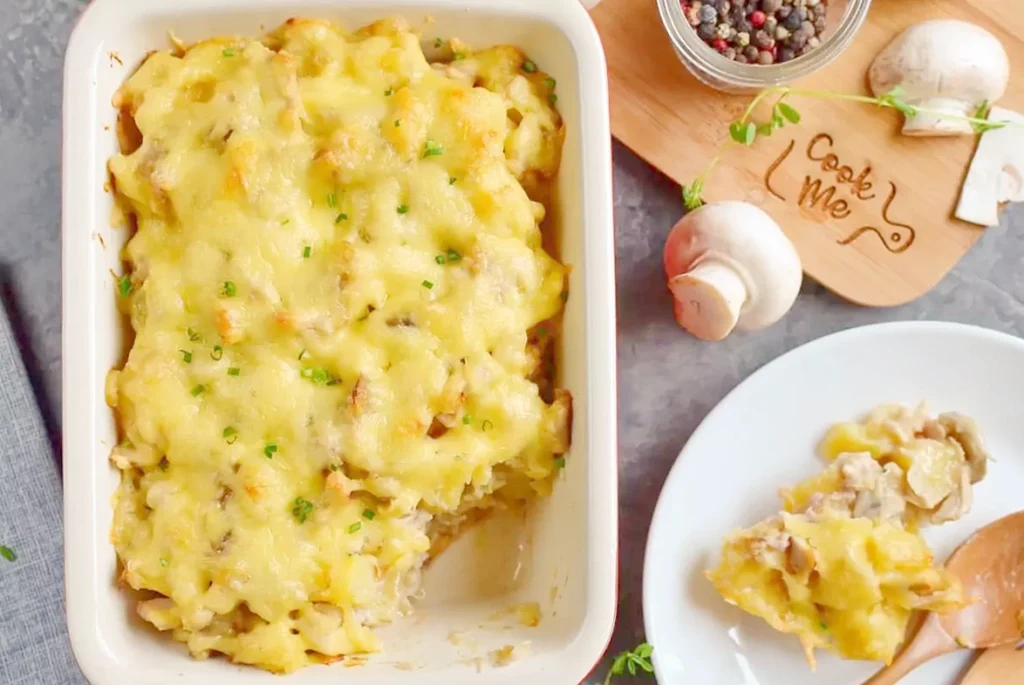 Easy Leftover Chicken and Potato Casserole