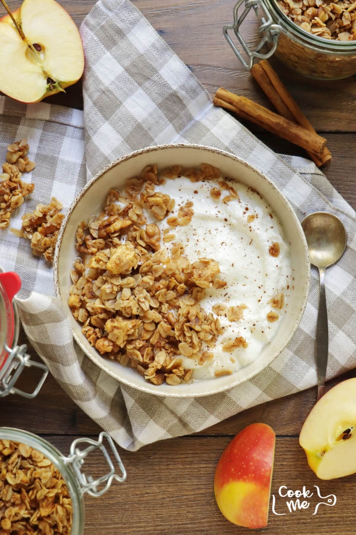 Healthy Apple Pie Granola Recipe Cook.me Recipes