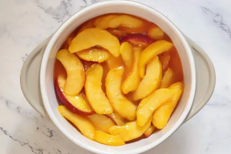 Step 5 - Peach Cobbler for Two