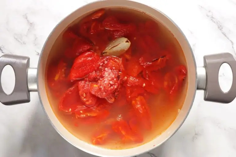 Step 6 - Roasted Red Pepper and Tomato Soup