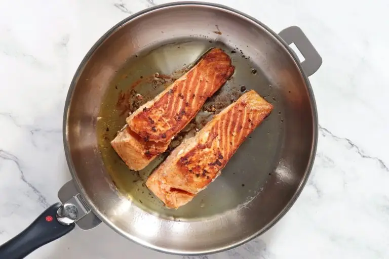 Step 6 - Salmon with Corn and Pepper Salsa