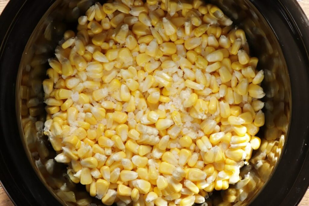 Slow Cooker Creamed Corn recipe - step 1