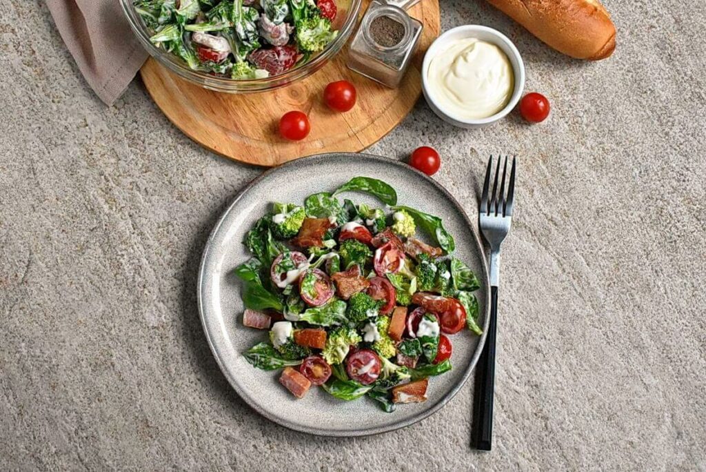 How to serve BLT Chopped Salad