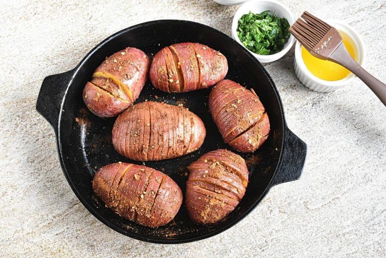 Step 3 - Cast Iron Hasselback Potatoes