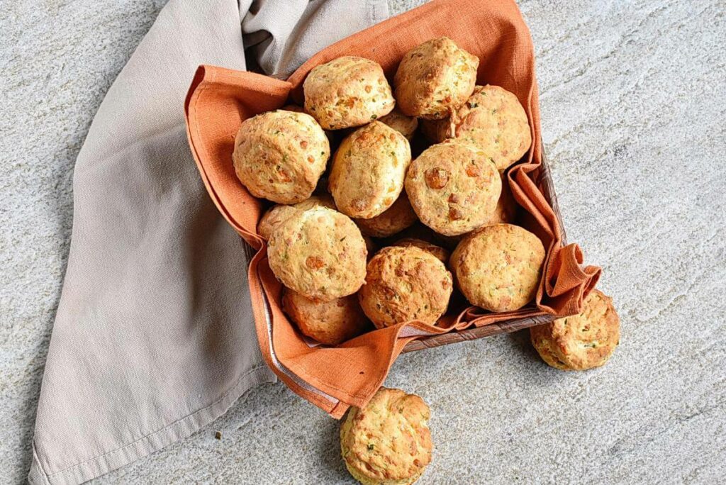 How to serve Cream Cheese Herb Biscuits