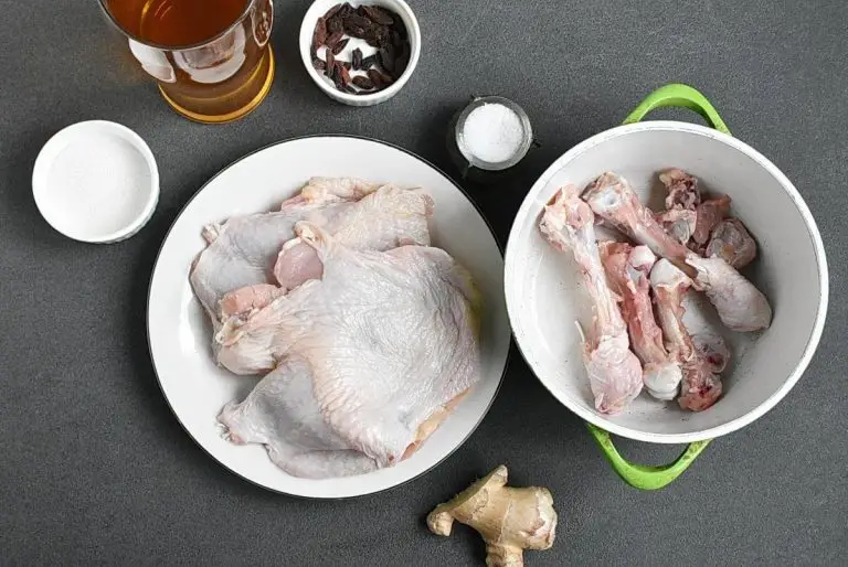 Step 1 - Drunken Chicken