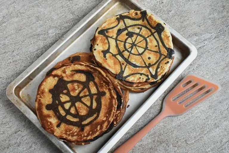 Step 7 - Halloween Spiderweb Pancakes