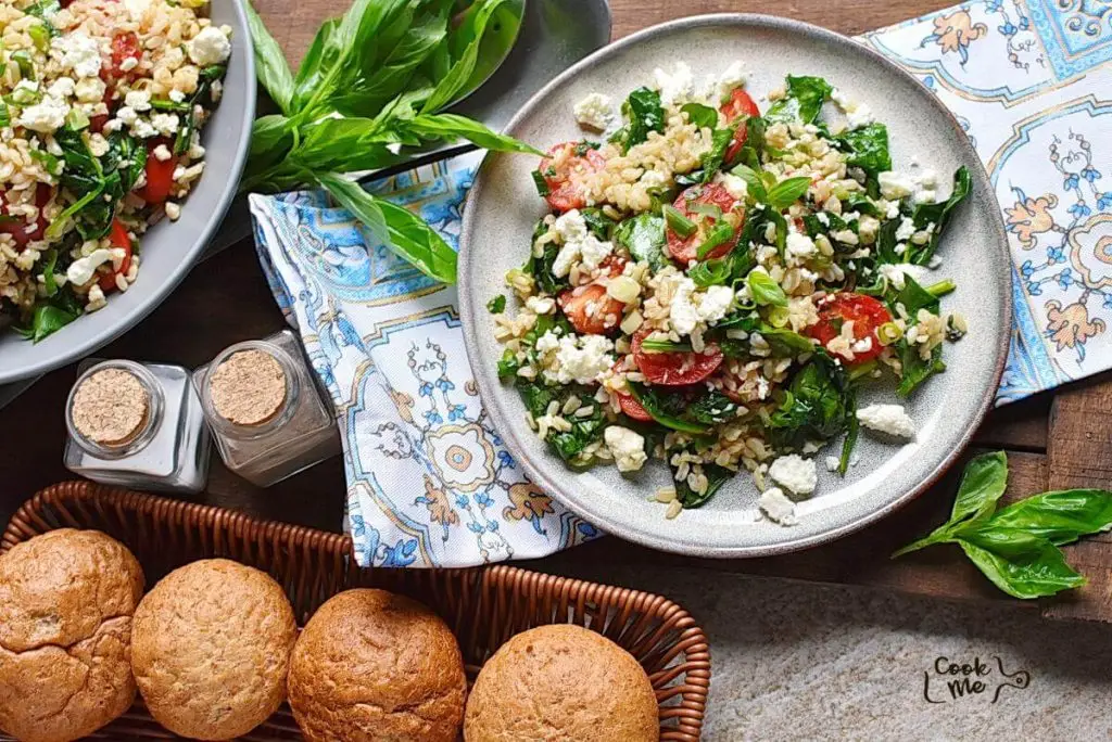 Mediterranean Brown Rice Salad