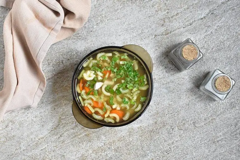 Step 2 - Microwave Chicken Noodle Soup