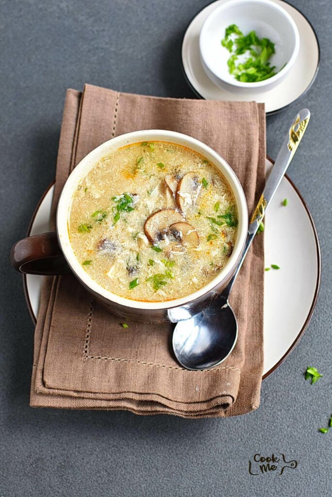 Microwave Hot and Sour Soup