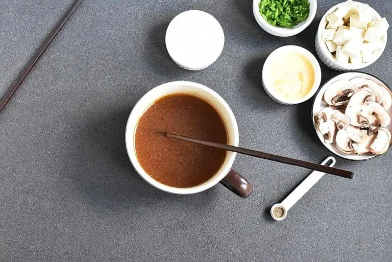 Step 2 - Microwave Hot and Sour Soup