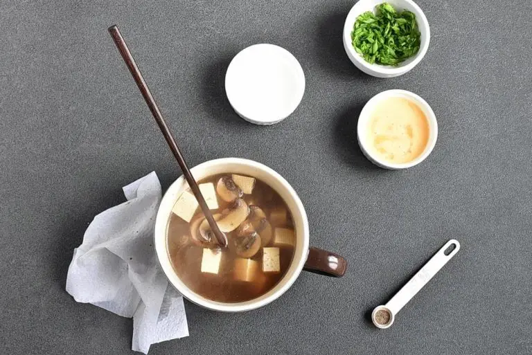Step 5 - Microwave Hot and Sour Soup