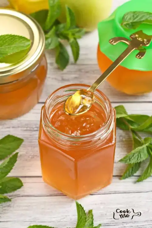 Mint Jelly (food color free)