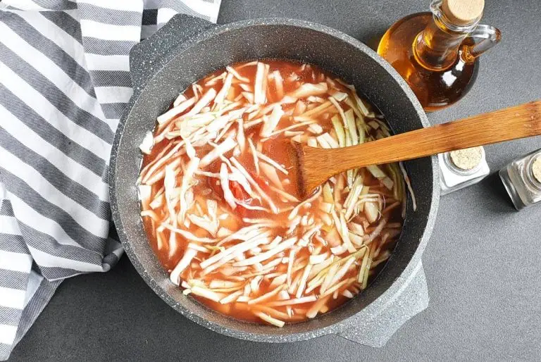 Step 5 - One Pot Cabbage Soup