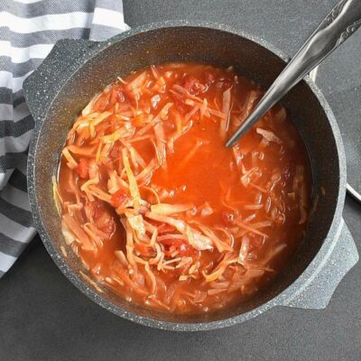 One Pot Cabbage Soup recipe - step 5