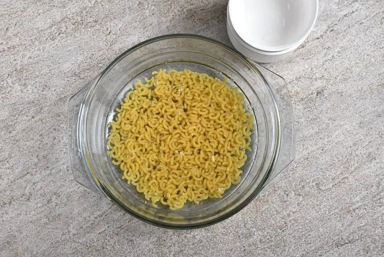 Step 1 - Pasta in the Microwave