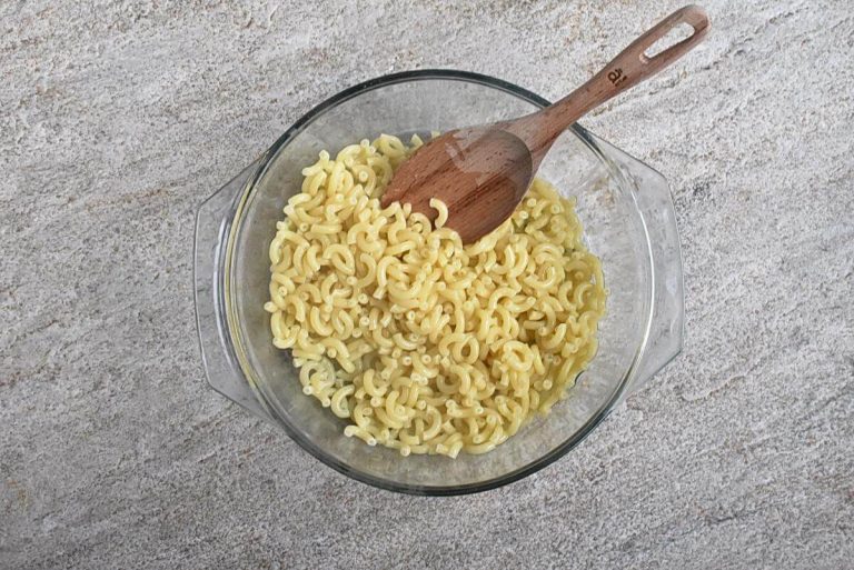 Step 3 - Pasta in the Microwave