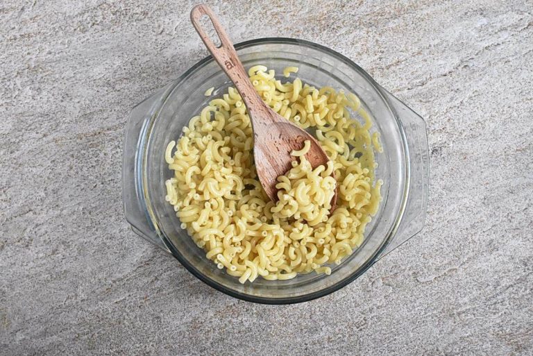 Step 4 - Pasta in the Microwave