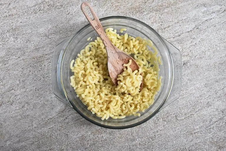 Step 4 - Pasta in the Microwave