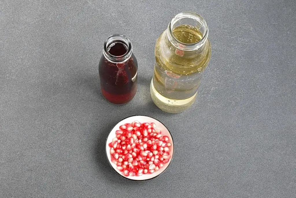 Ingredients for Pomegranate Sparkles