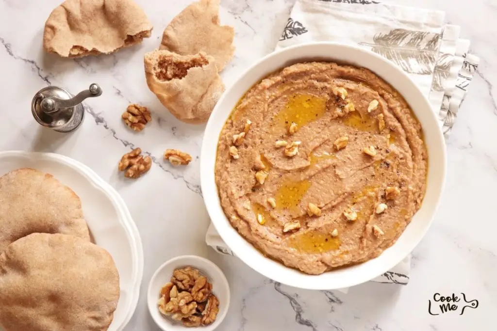 Roasted Eggplant and Chickpea Dip